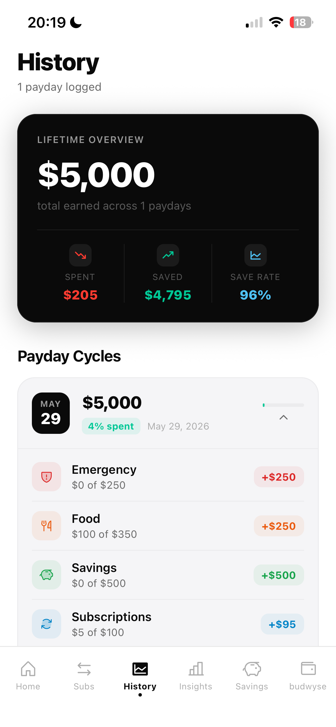 Paycle app screenshot 4